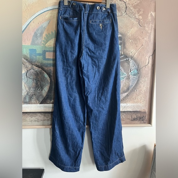 Uniqlo High-waisted Wide Leg denim jeans - Picture 4 of 9